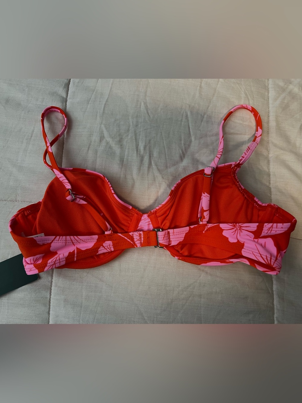 Floral Underwire Bikini Top - Picture 2 of 3